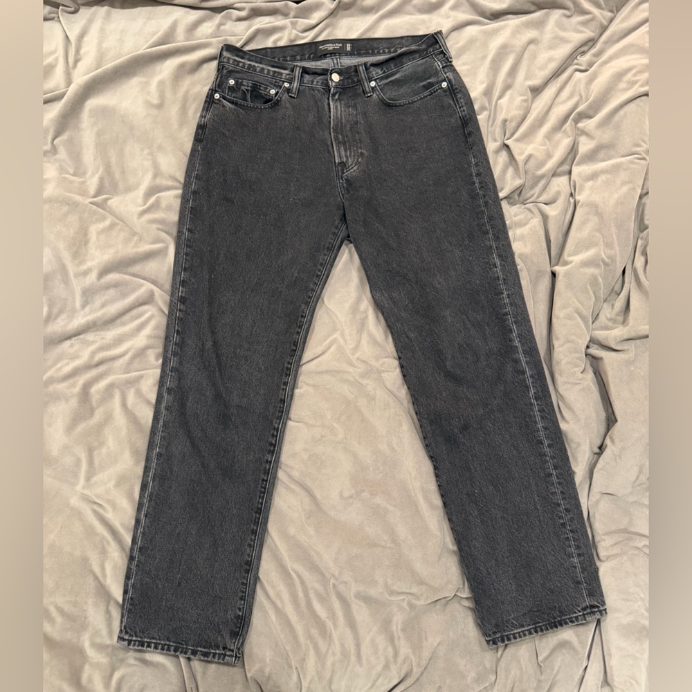 Abercrombie & Fitch Black Loose Jeans 32x32